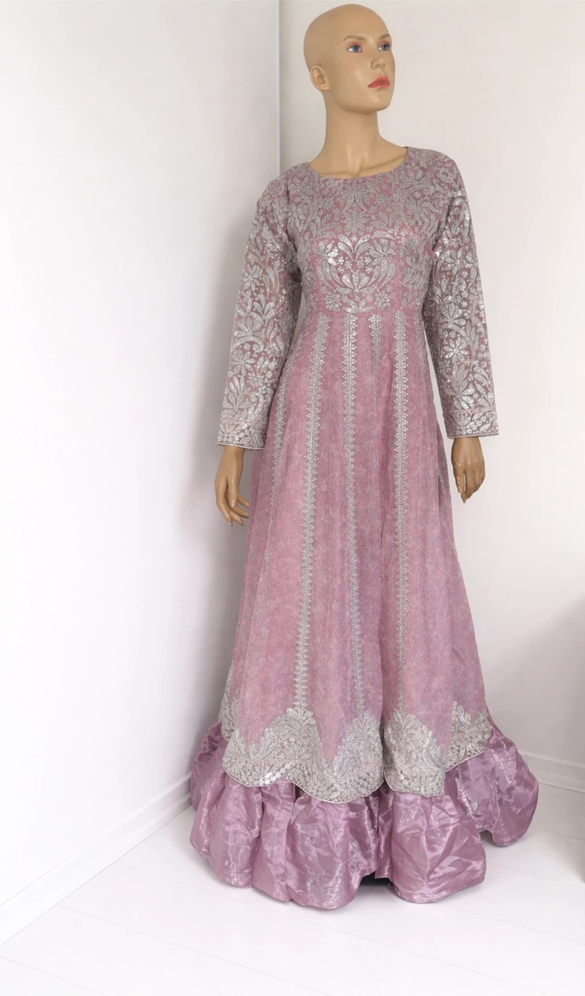 Pakistani maxi ruffled dress. EVERYTHING MUST GO SALE!