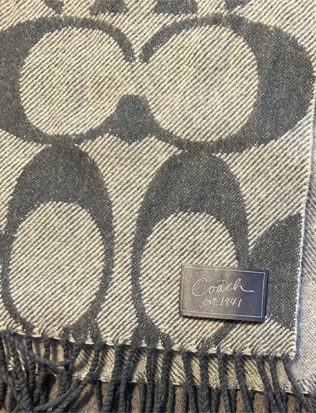Coach Signature Pattern Scarf - photo 3