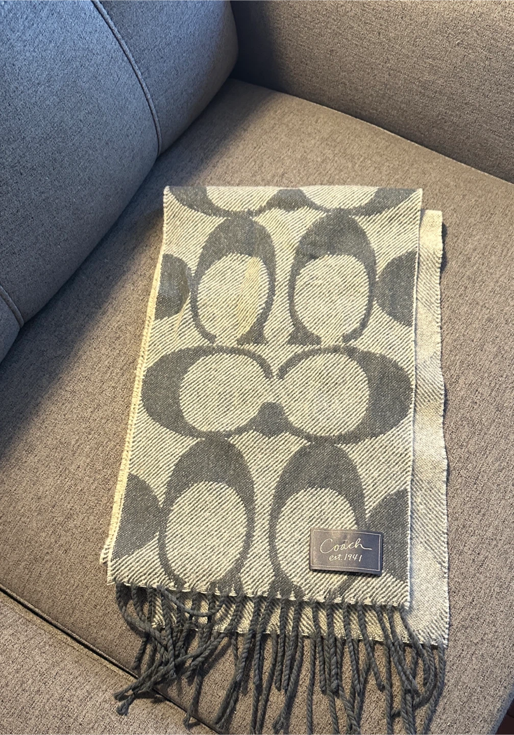 Coach Signature Pattern Scarf - photo 2
