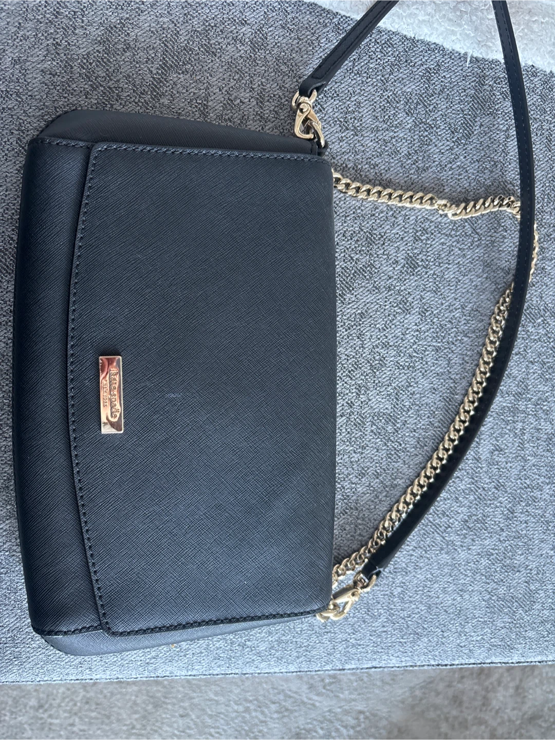 Kate Spade Black Leather Crossbody Bag