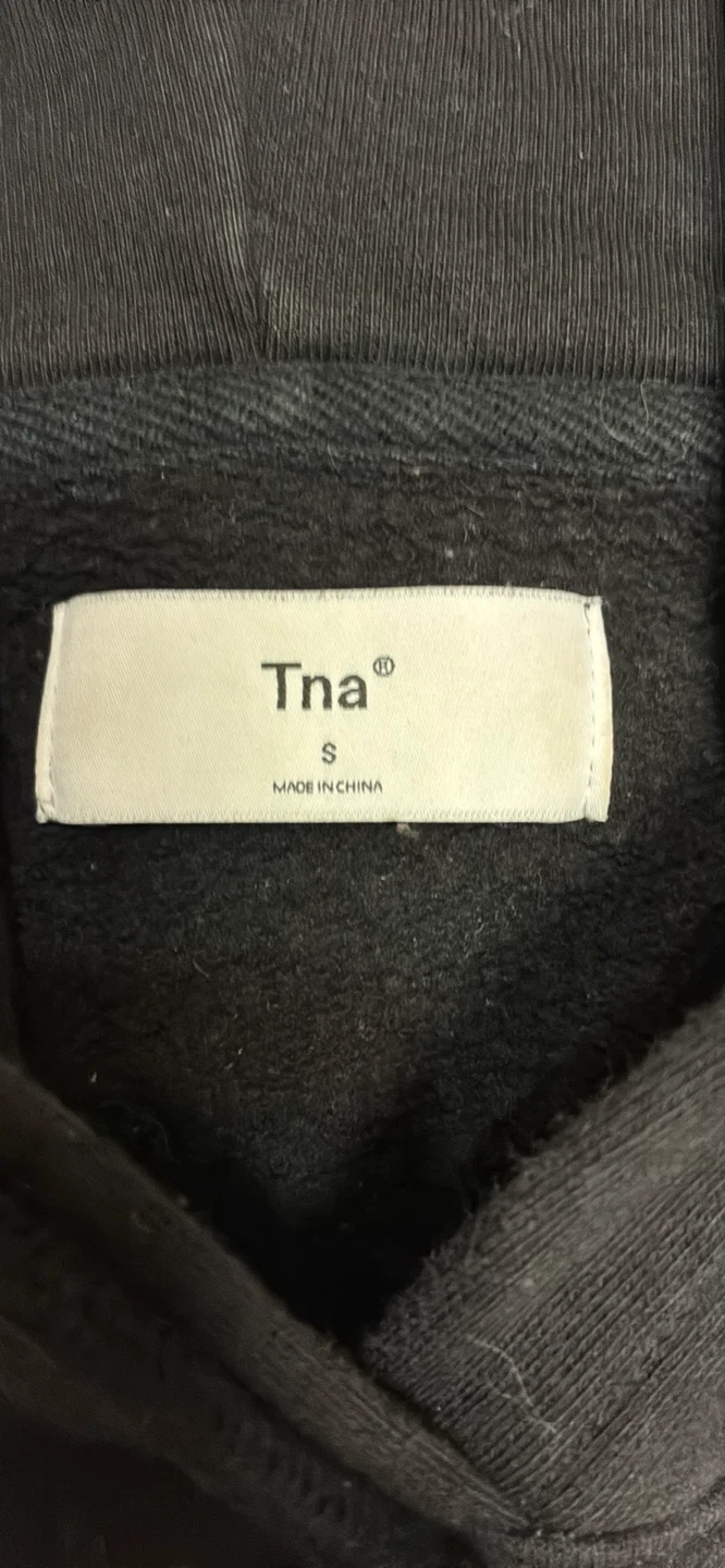 Tna Black Cropped Hoodie - Size S - photo 2