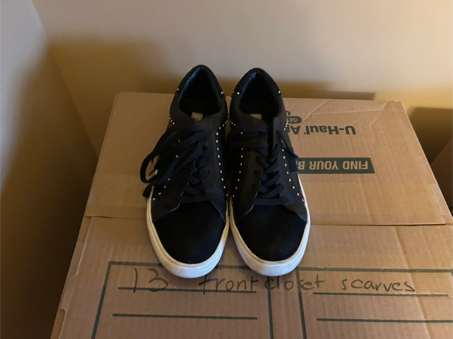 Steve Madden Black Studded Sneakers - photo 3