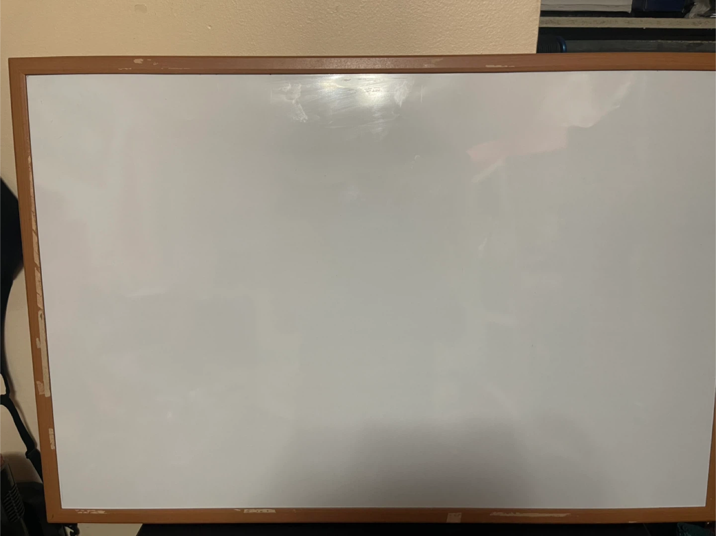 Whiteboard with Wooden Frame