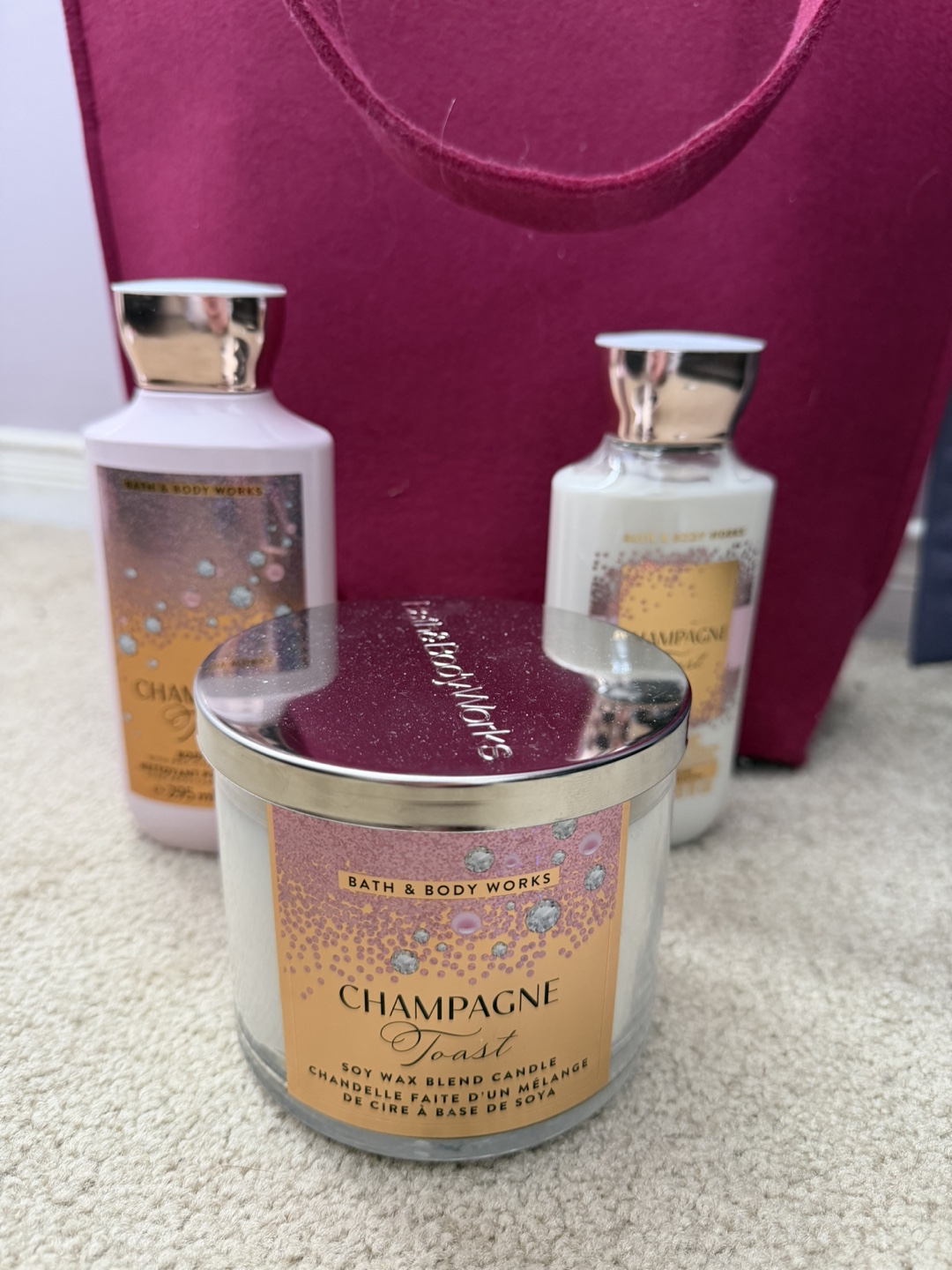 New bath and body works set