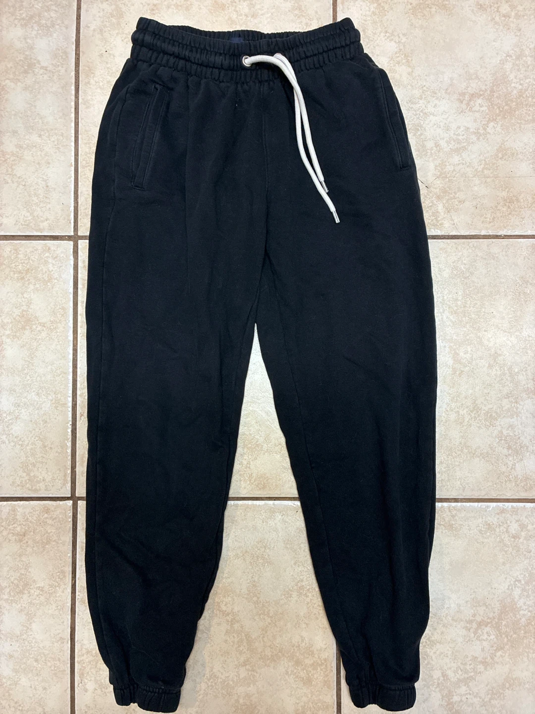 Worn once GAP Black Sweatpants XXS
