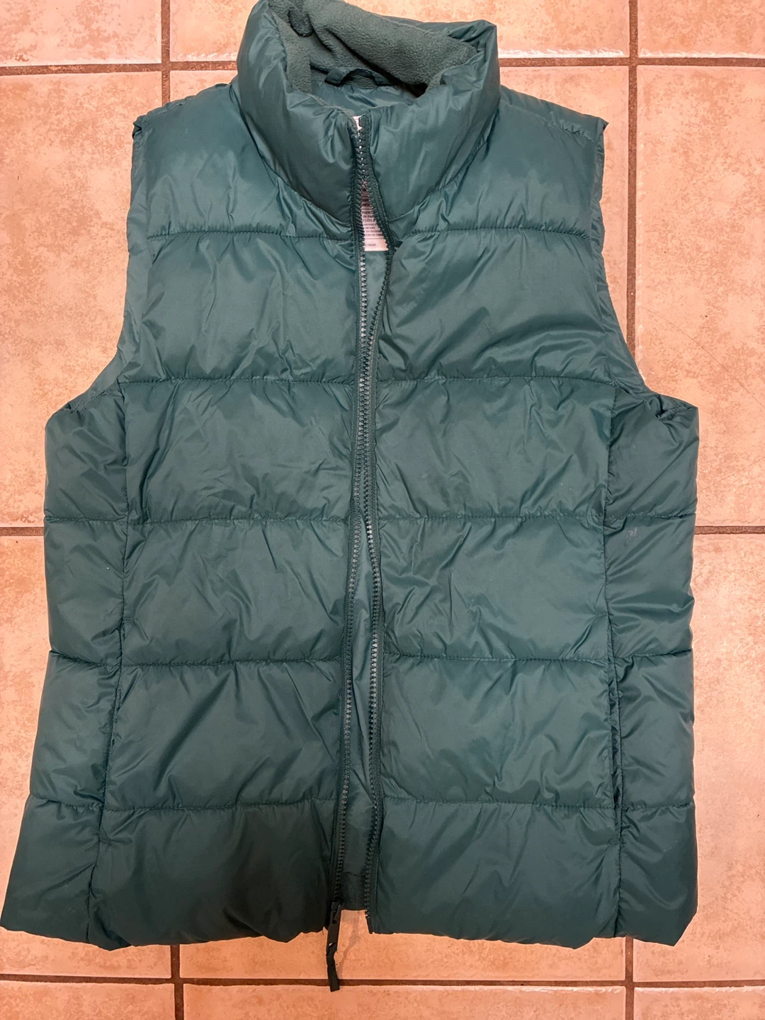 GAP ColdControl Puffer Vest XS TP Green