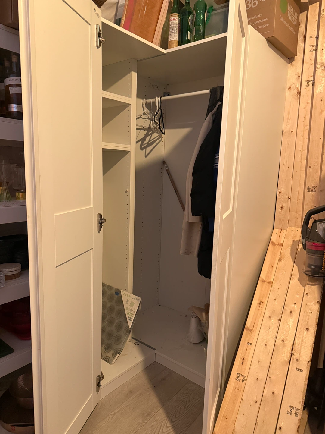 2x IKEA Pax Wardrobe with Drawers unit and 1x IKEA pax corner - photo 4
