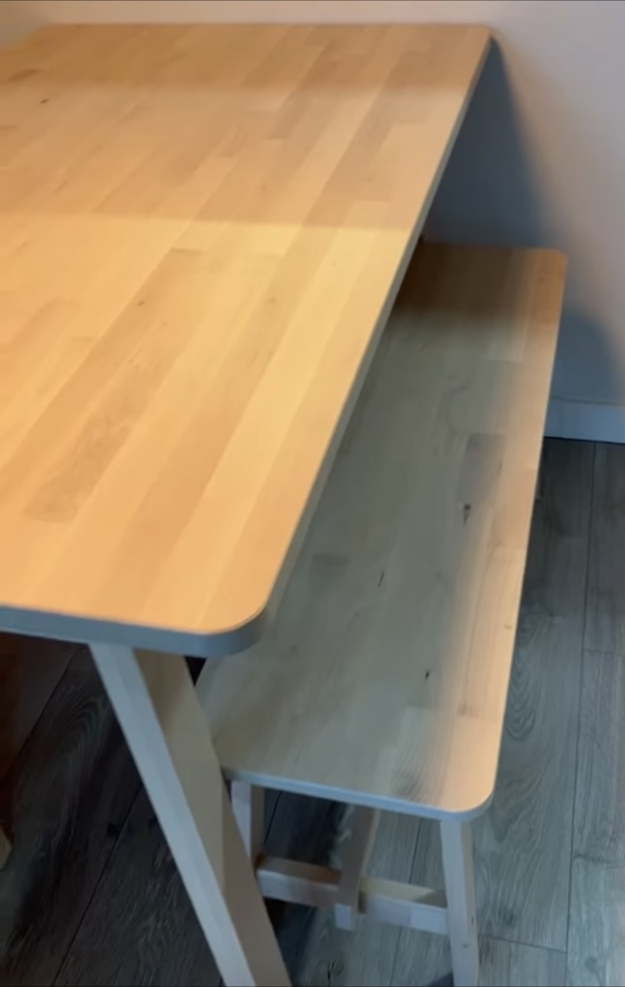 Can deliver—Ikea Norraker table and bench with 2 chairs. - photo 3