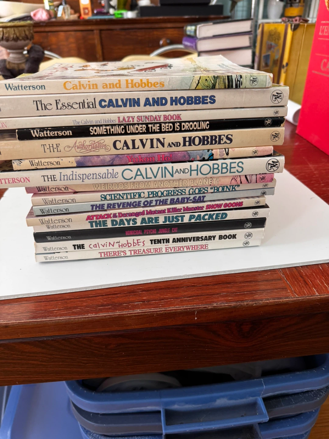15 x Calvin and Hobbes Book Collection by Bill Watterson