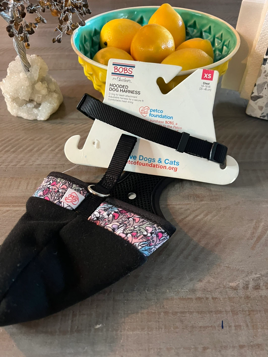 BOBS Skechers Hooded Dog Harness XS [New]