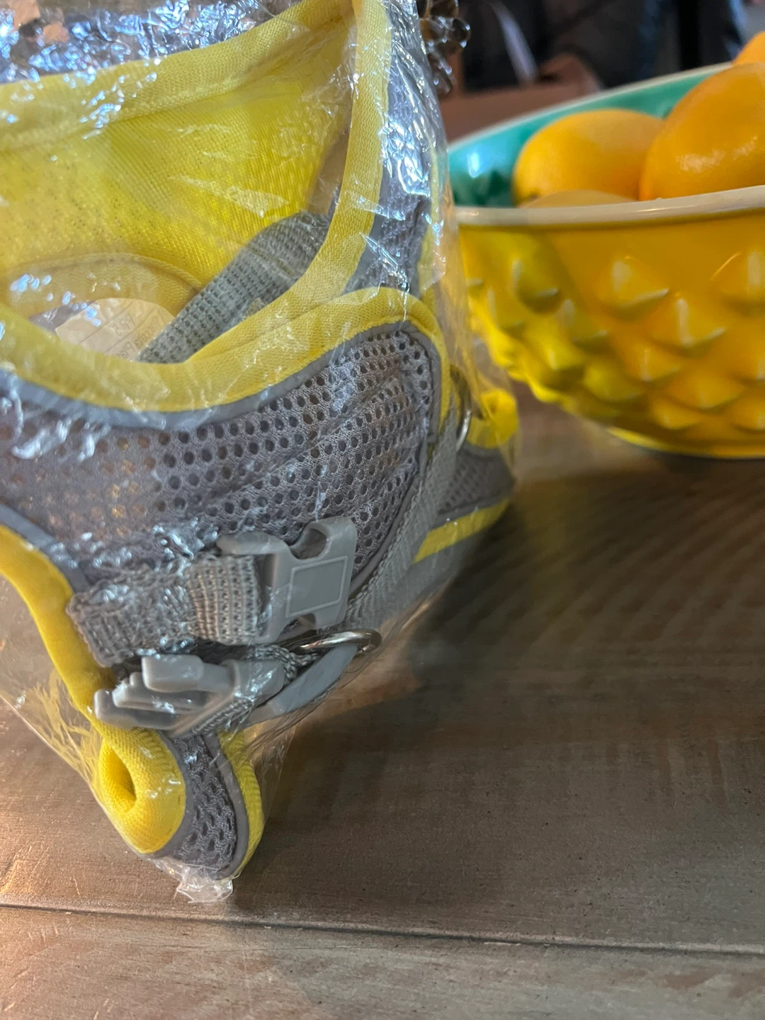 Yellow & Grey Mesh Pet Harness - Size S [Brand New] - photo 3
