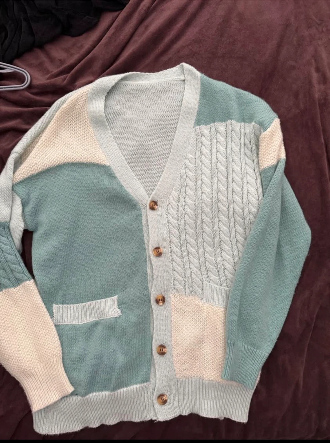 Patchwork Cardigan medium