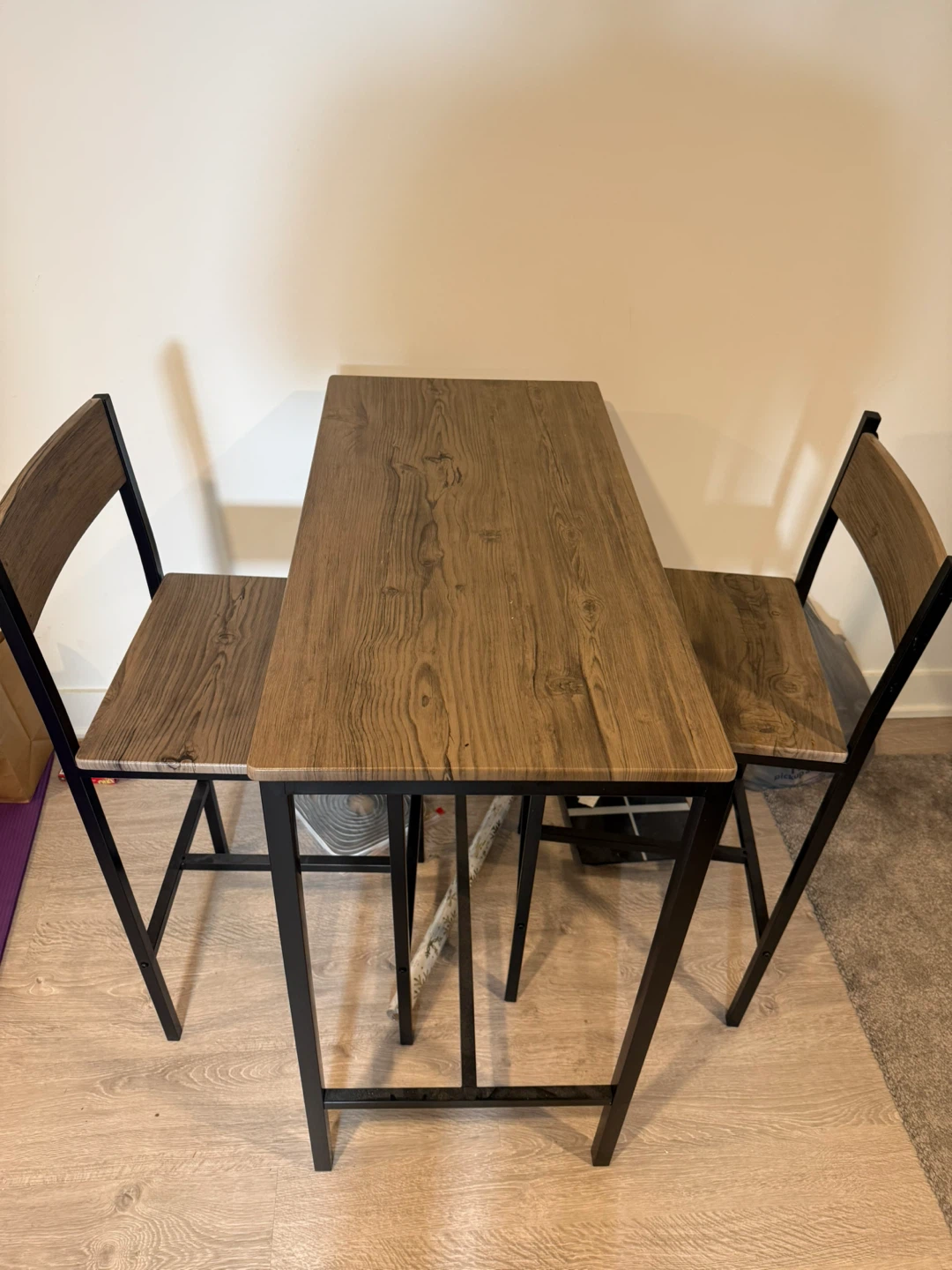 2-Piece Dining Set - Table and Two Chairs - photo 2
