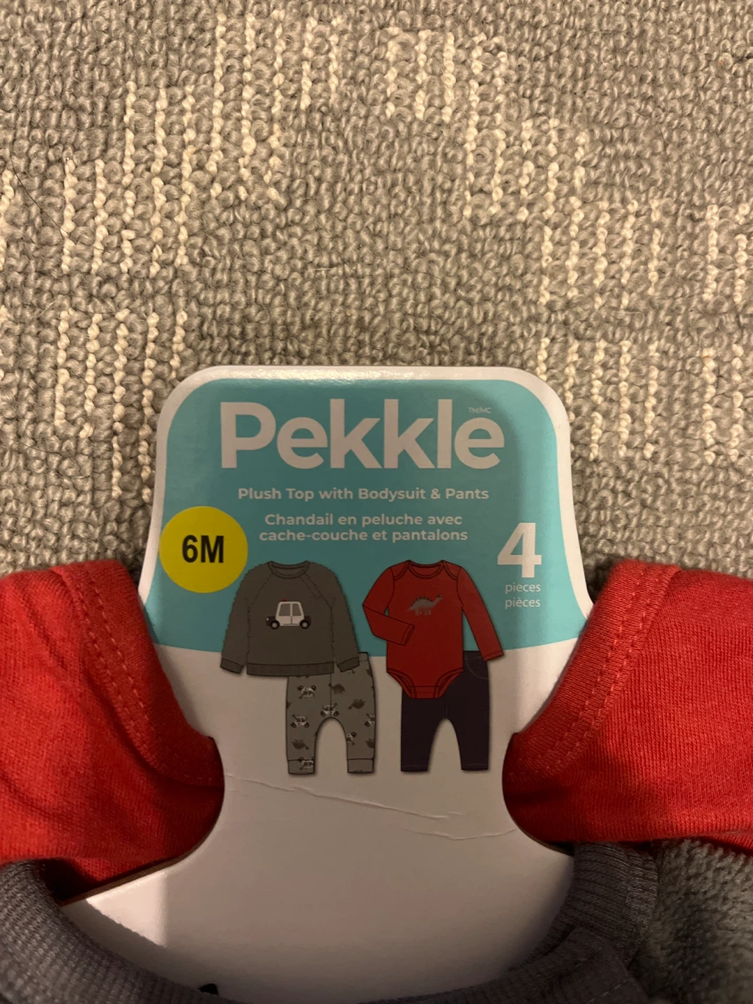 Pekkle Baby Boys 4-Piece Outfit - photo 3