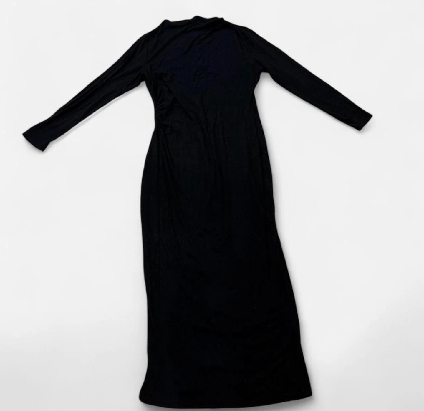 BTFBM Black Long Sleeve Maxi Dress Size XL