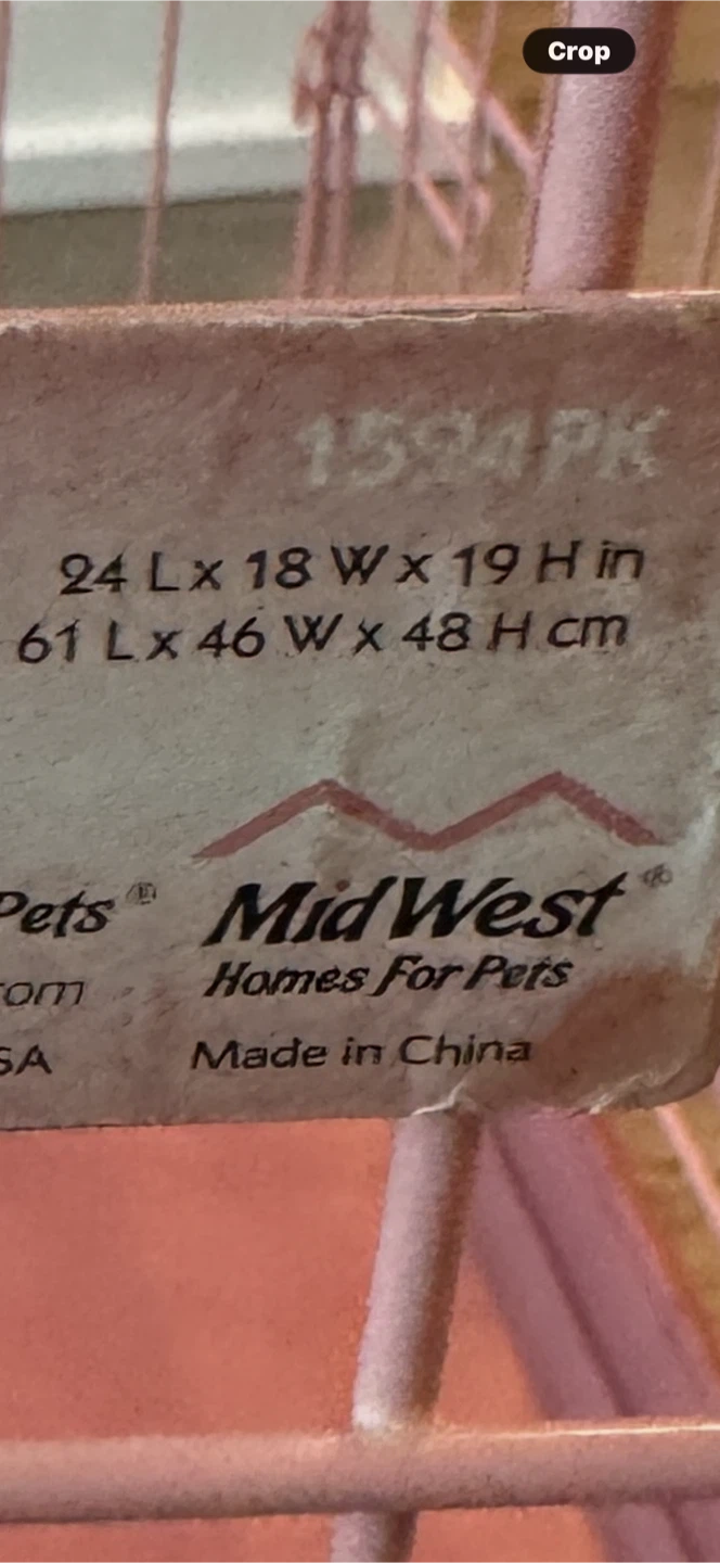 MidWest Homes for Pets Dog Crate 24" L x 18" W x 19" H Pink - photo 3