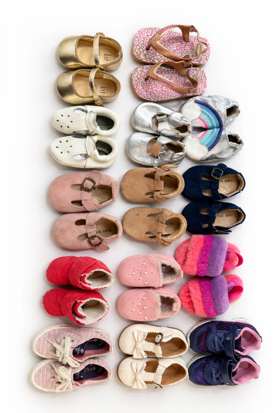 Baby Shoes Lot - Various Brands and Styles