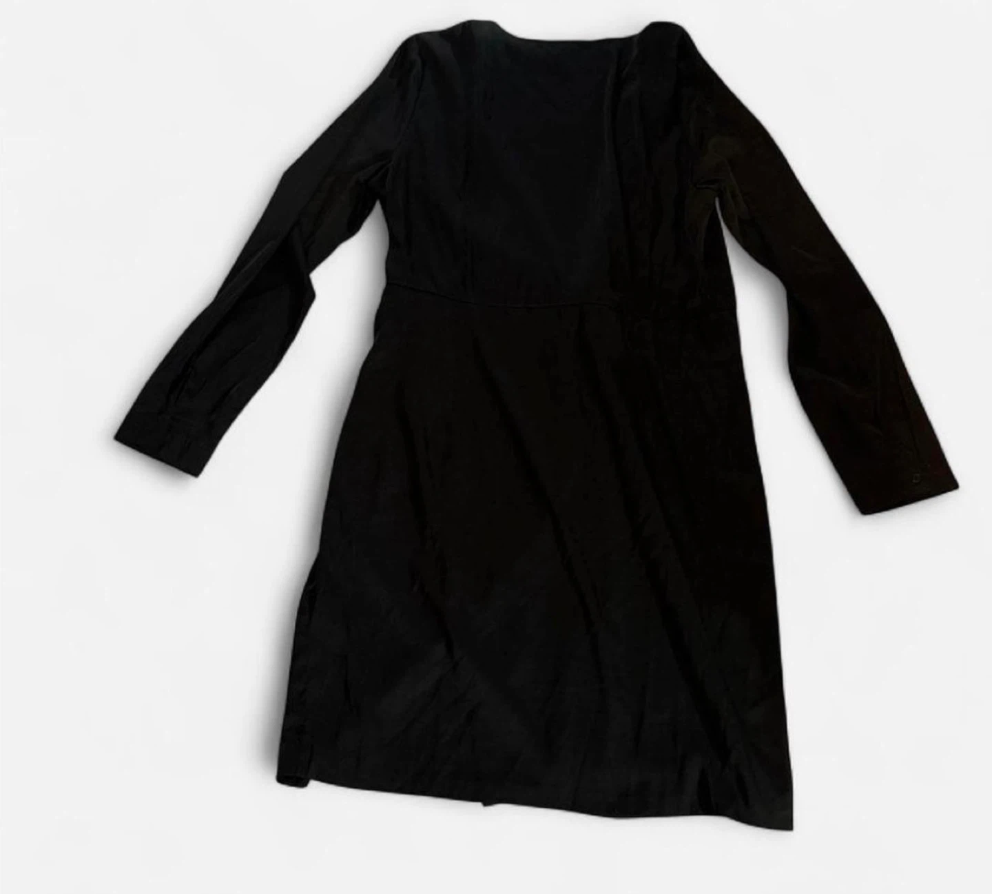 Black Twist Front Midi Dress - Size 1X - photo 2