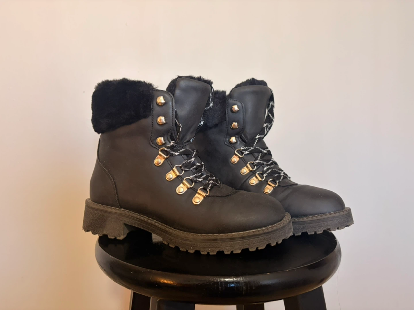 CALL IT SPRING -20 degrees black winter boots