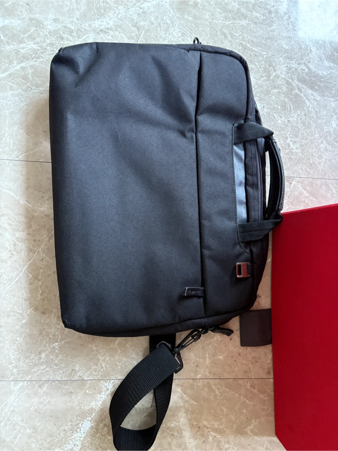 Black Laptop Bag with Shoulder Strap - photo 5