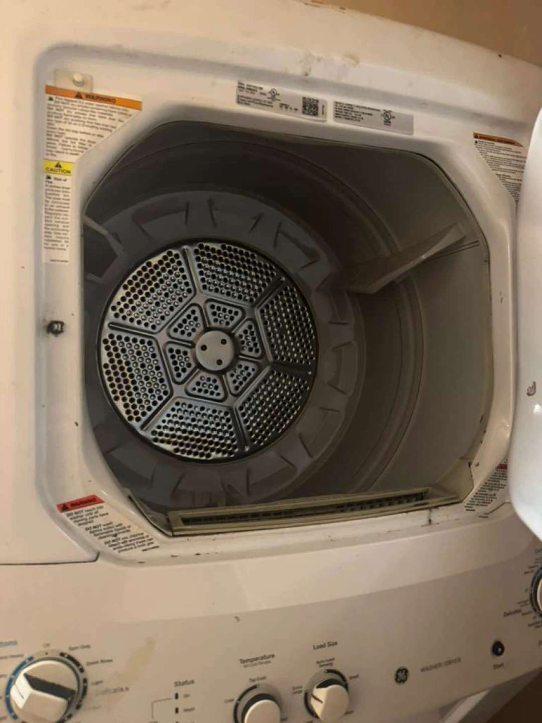 GE Stackable Washer and Dryer - photo 2