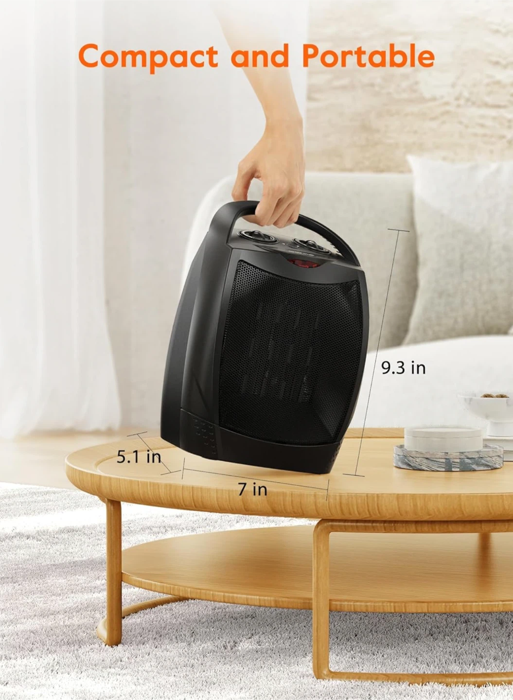 GiveBest Portable Electric Heater - photo 3