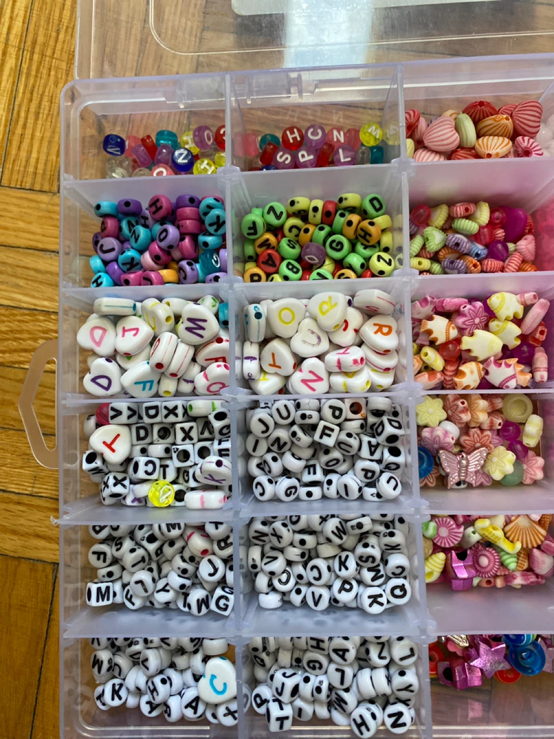 Bead Crafting Kit - Assorted Shapes and Letters 🏆 - photo 4