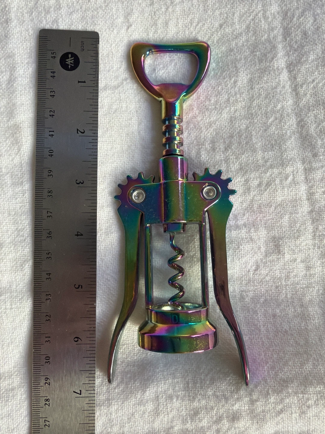 Rainbow Corkscrew and Bottle Opener