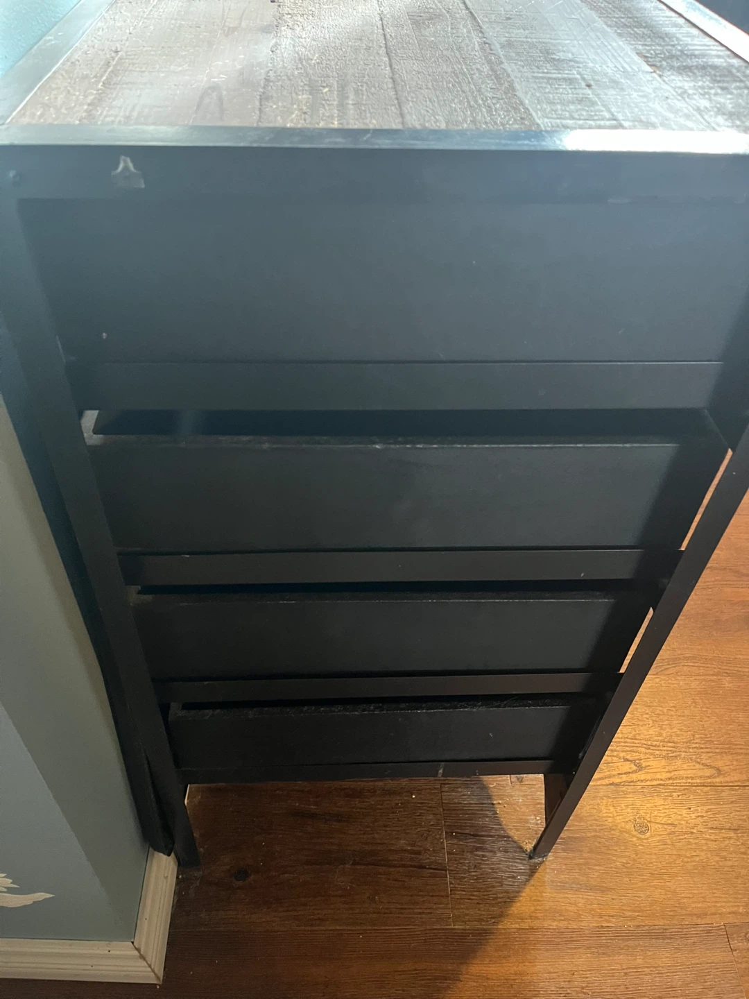 2 Industrial Style 4-Drawer Chests - photo 3