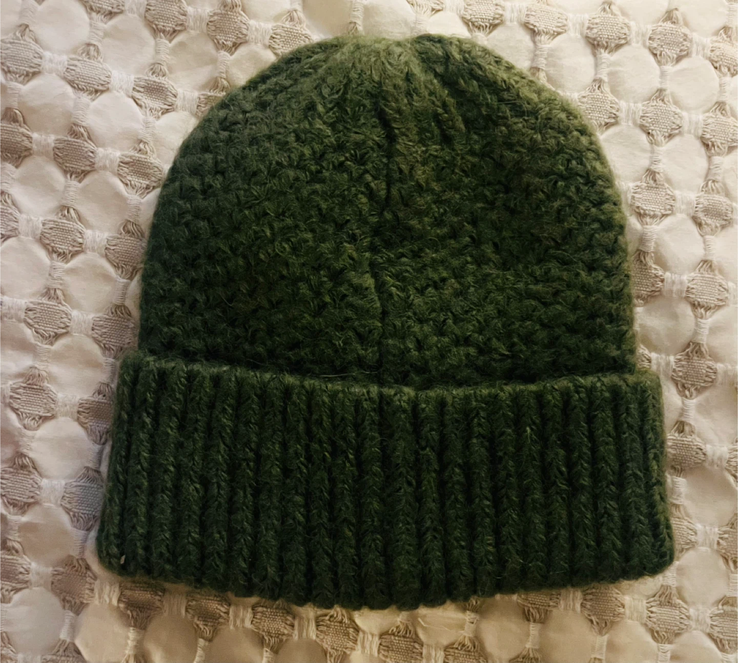Bundle of 3 Knit Beanies - Green, Burgundy, Brown - photo 2