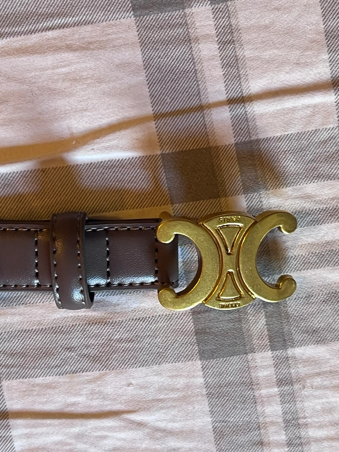 Celine Triomphe Belt