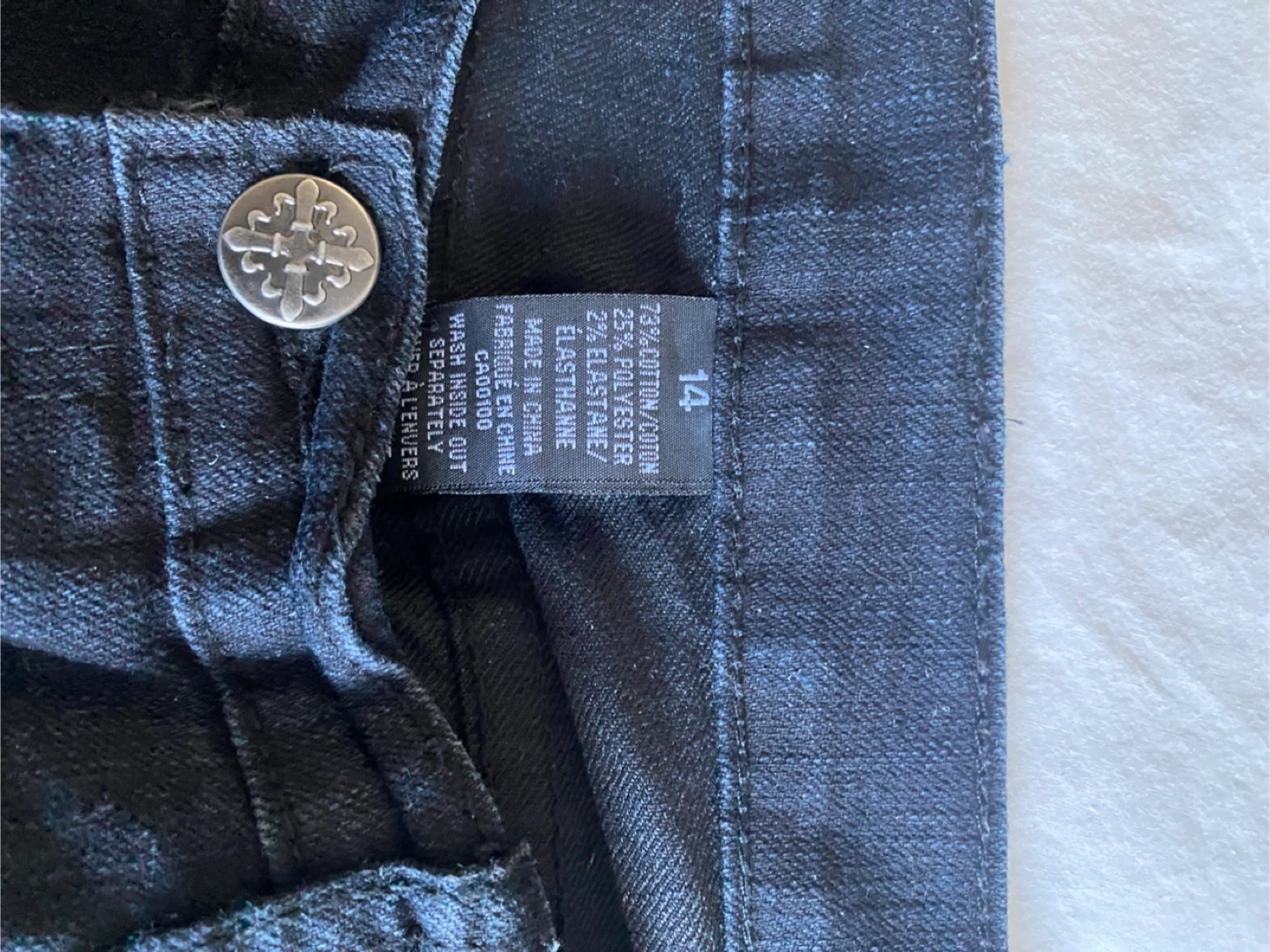 Woman’s Black Jeans - photo 4
