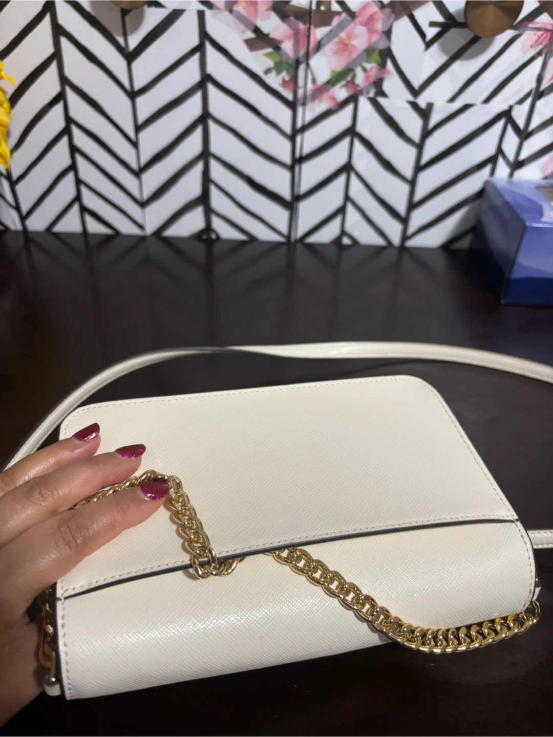 Kate Spade White Leather Crossbody Bag - photo 3