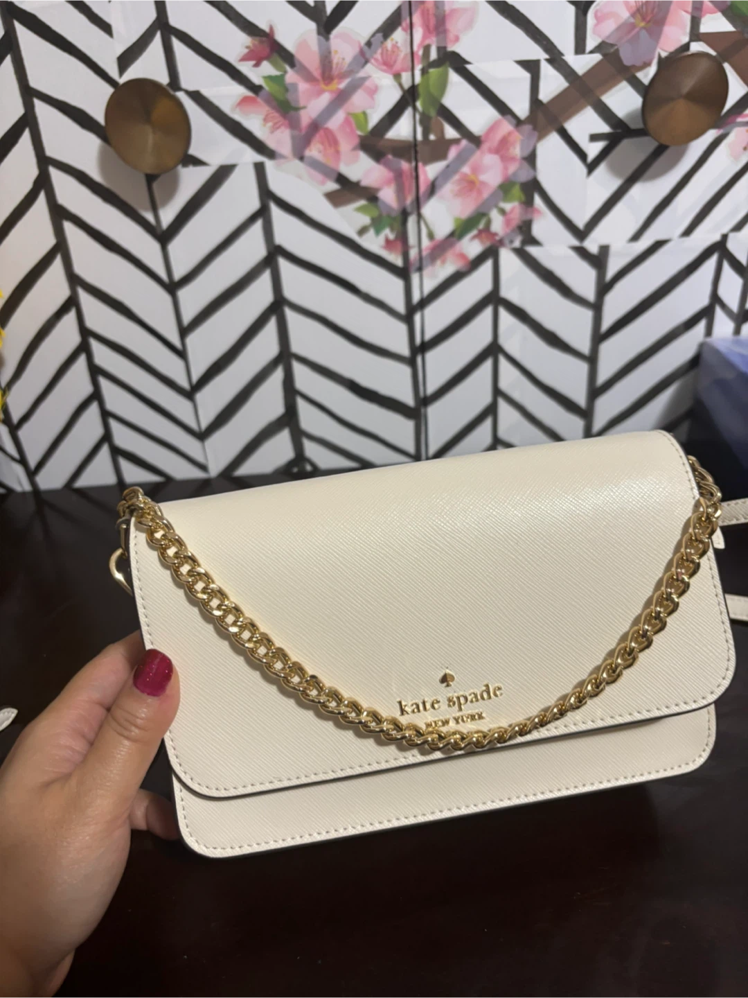 Kate Spade White Leather Crossbody Bag - photo 5