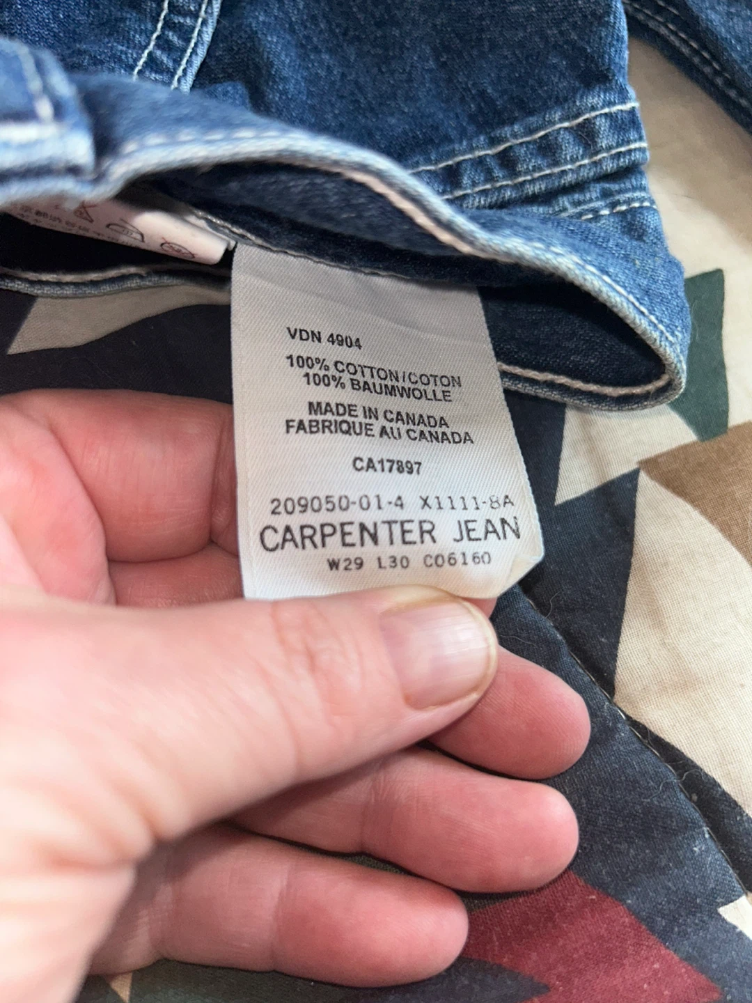 Gap Carpenter Jeans W29 L 30 - photo 4