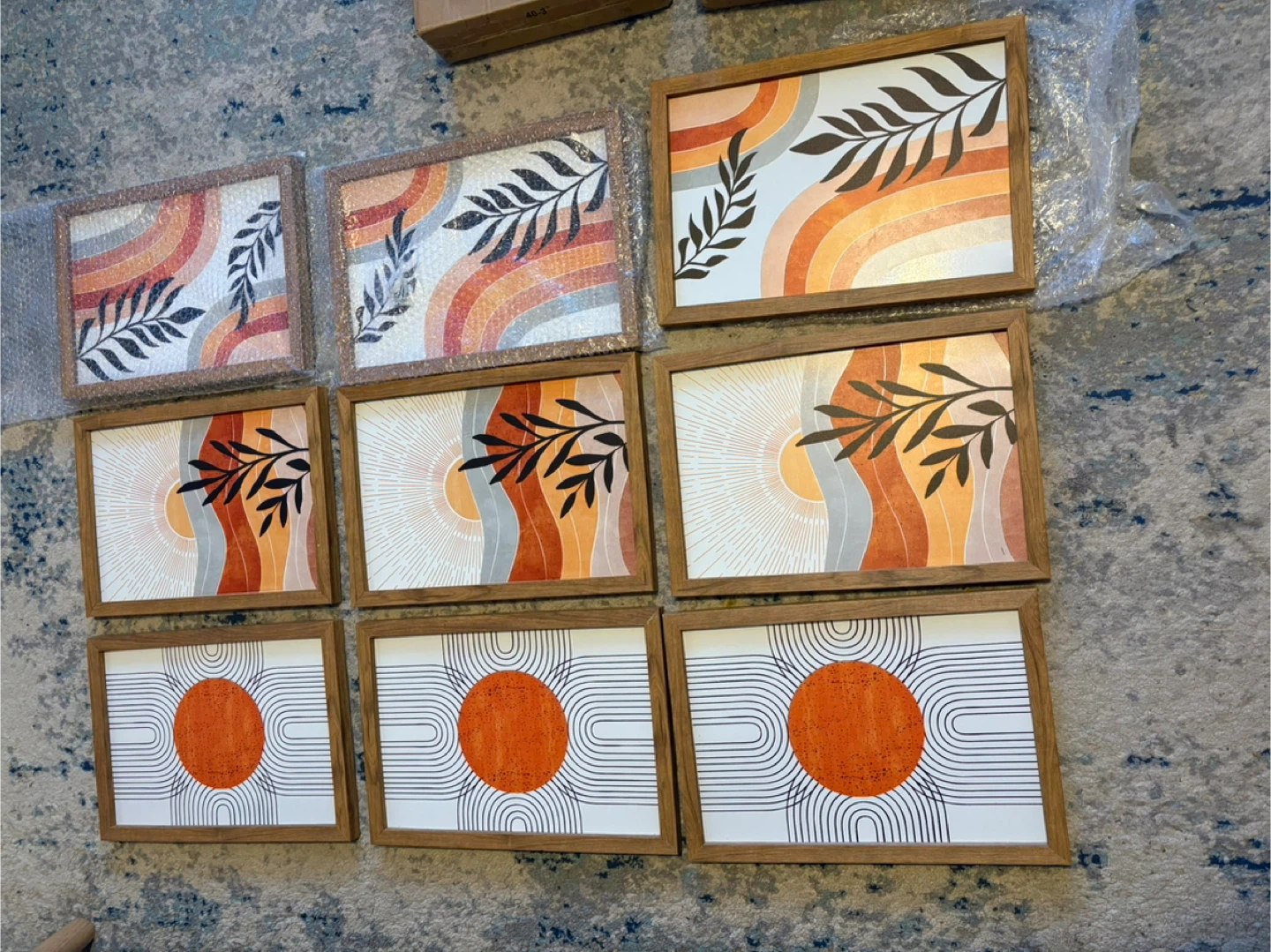Set of 3 Mid-Century Modern boho Wall Art Prints - photo 3
