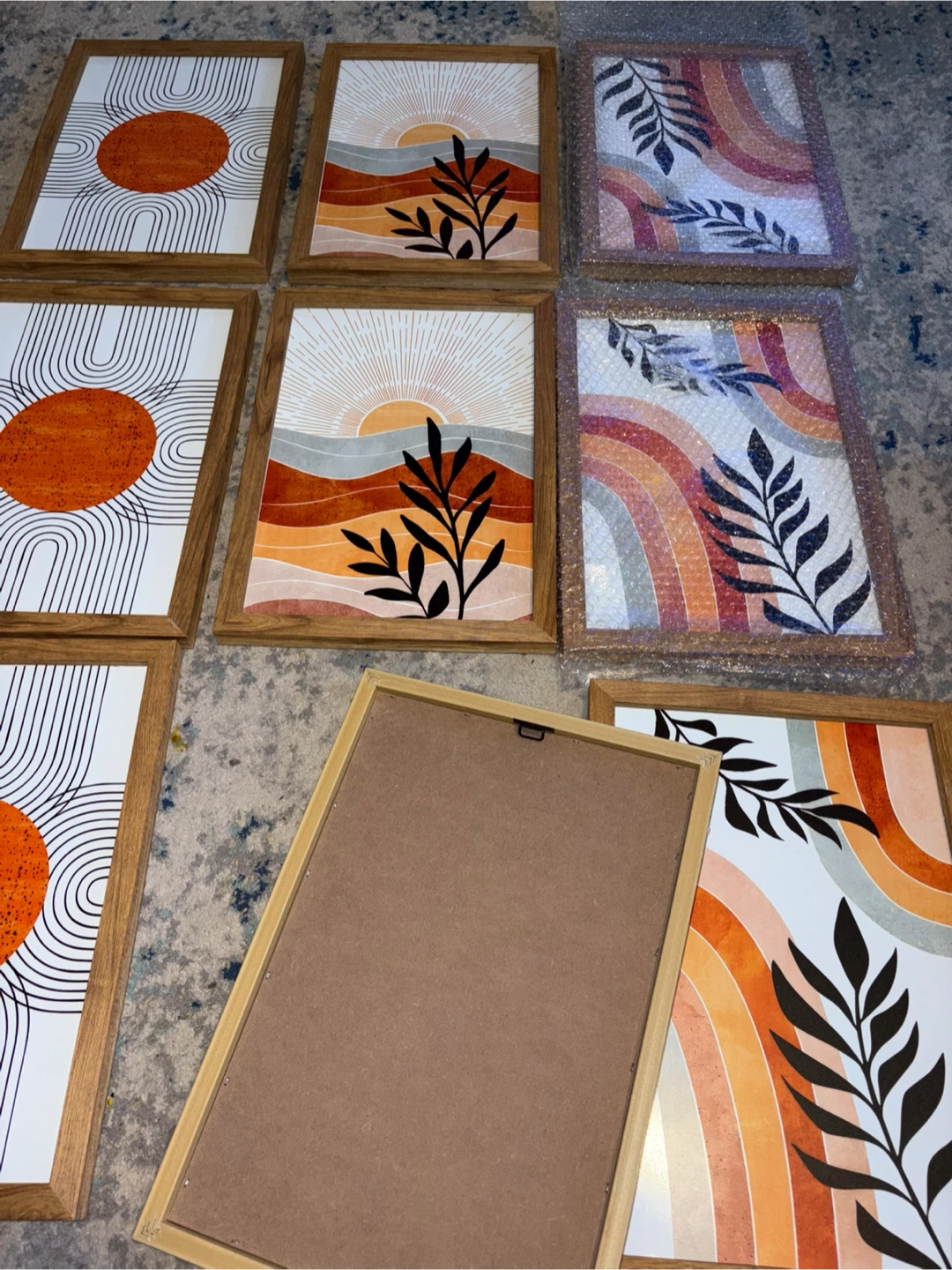Set of 3 Mid-Century Modern boho Wall Art Prints - photo 5
