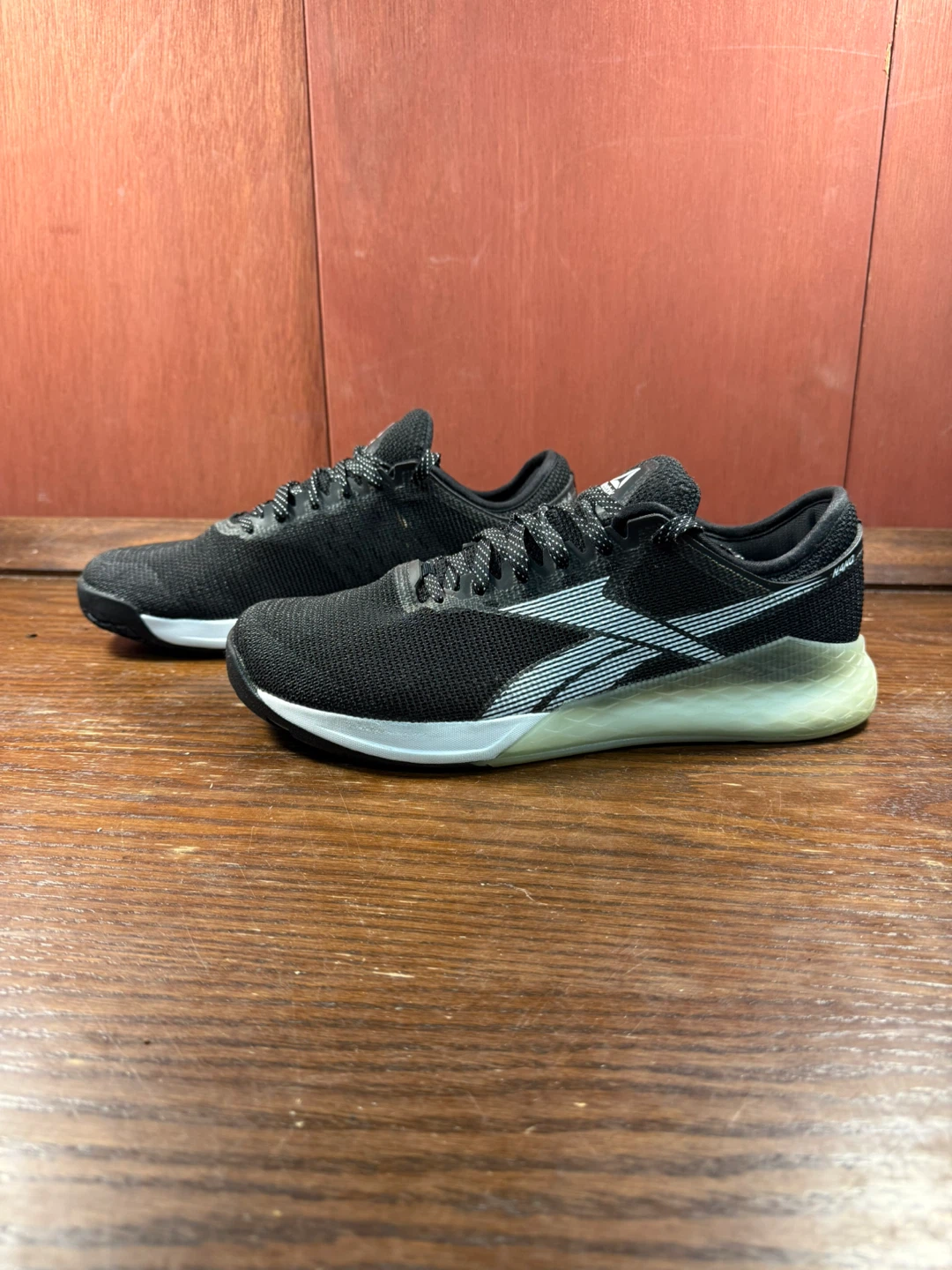 Reebok Mens Crossfit Nano 9 Black Running  Sneakers Size US 10.5