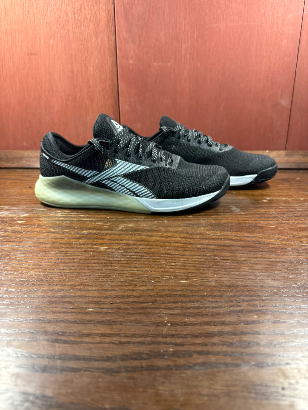 Reebok Mens Crossfit Nano 9 Black Running  Sneakers Size US 10.5 - photo 2