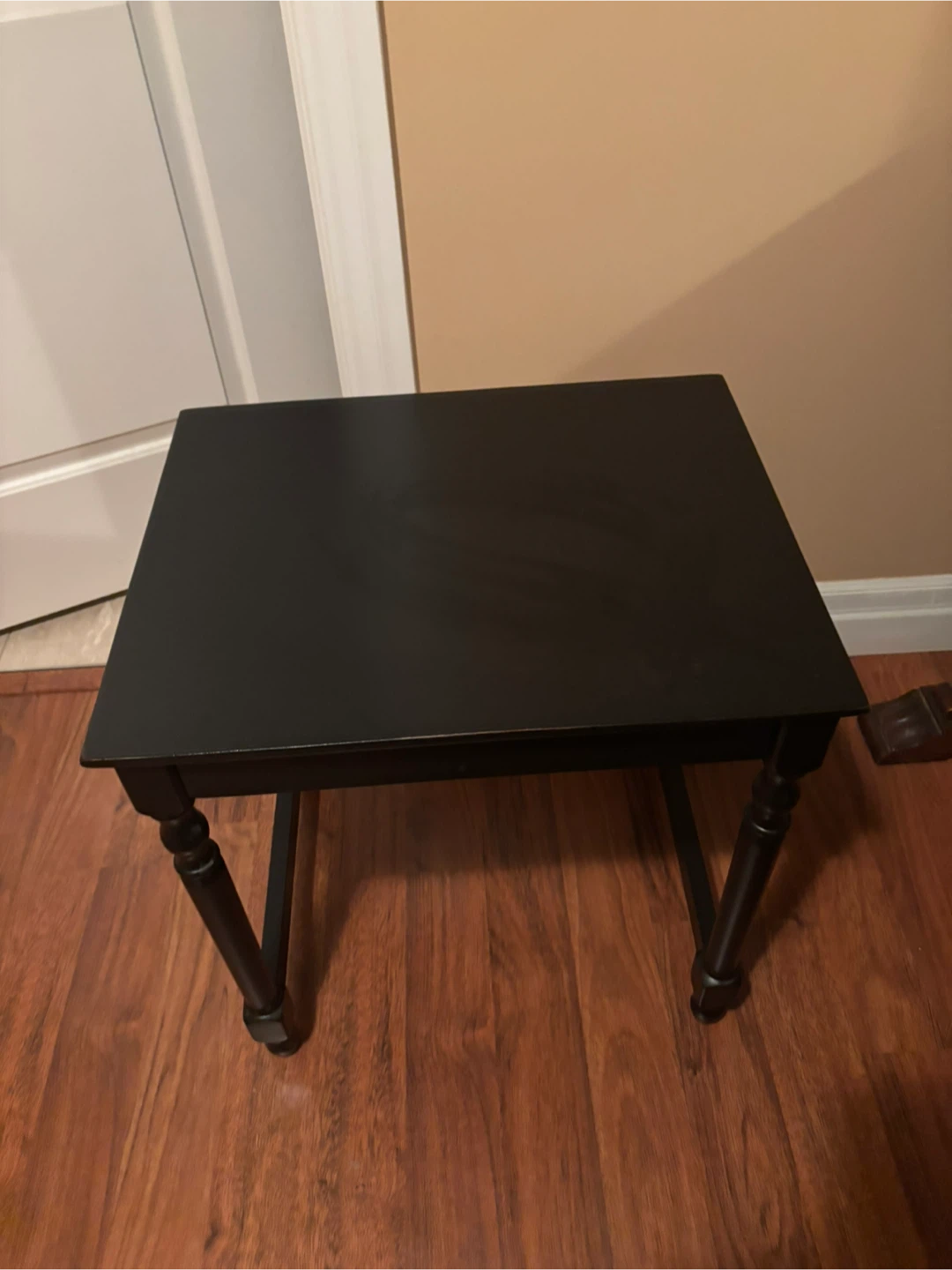 Black Accent Side Table - photo 4