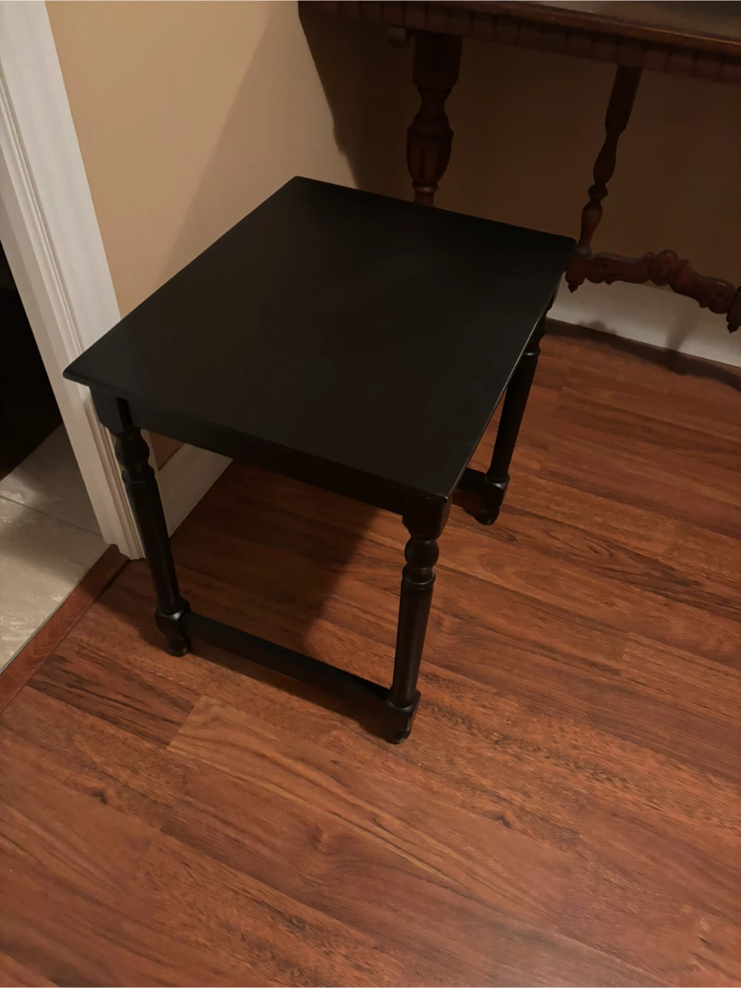 Black Accent Side Table - photo 3