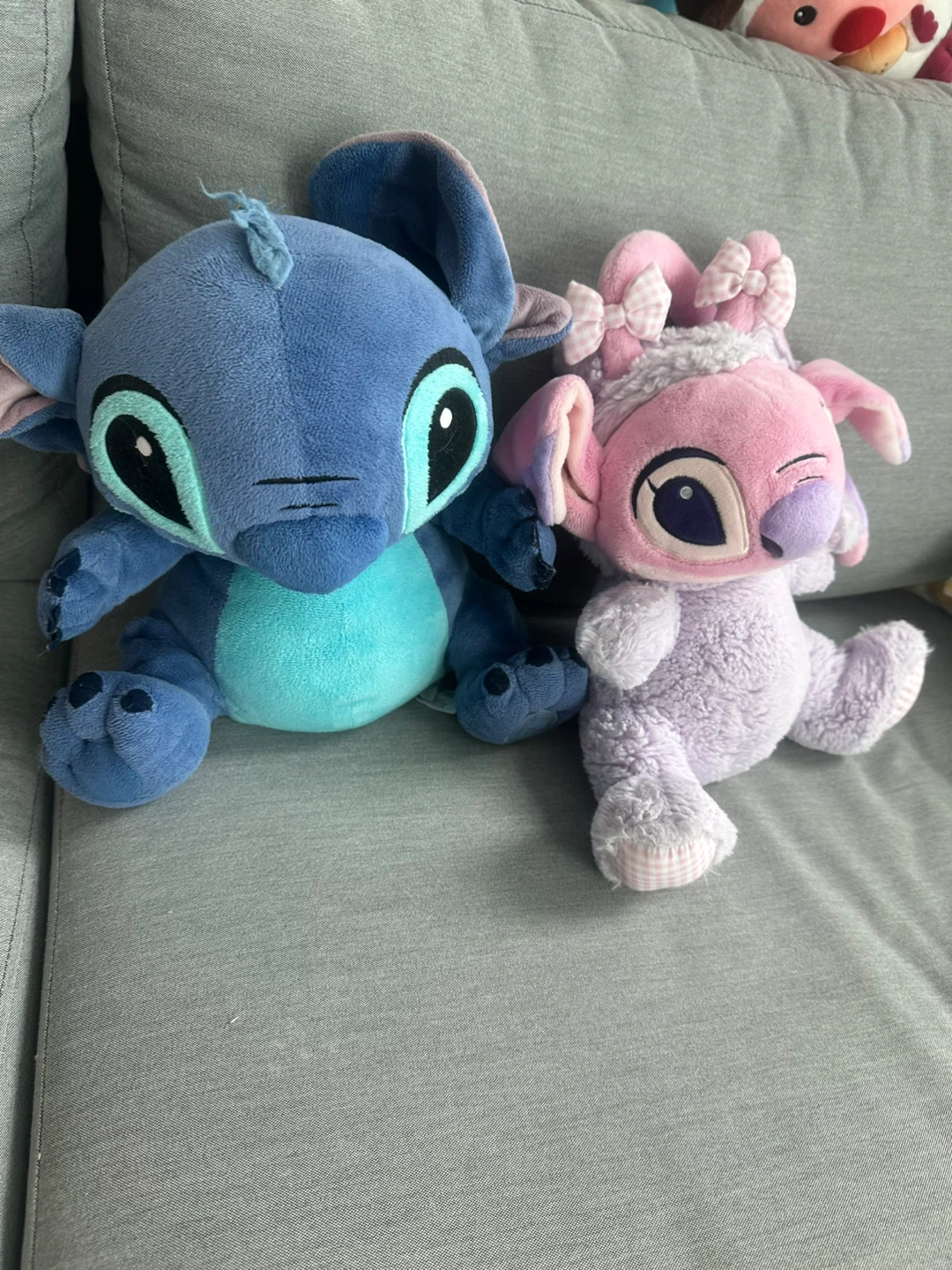 Disney Stitch & Angel Plush Toys
