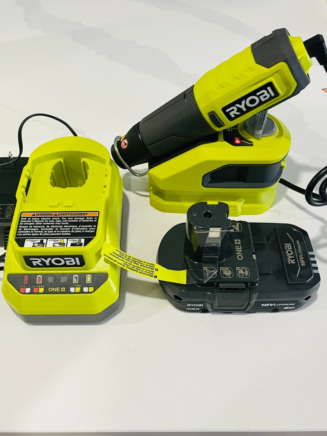 Ryobi 18V ONE+ Cordless Heat Pen Kit with Battery and Charger - photo 2