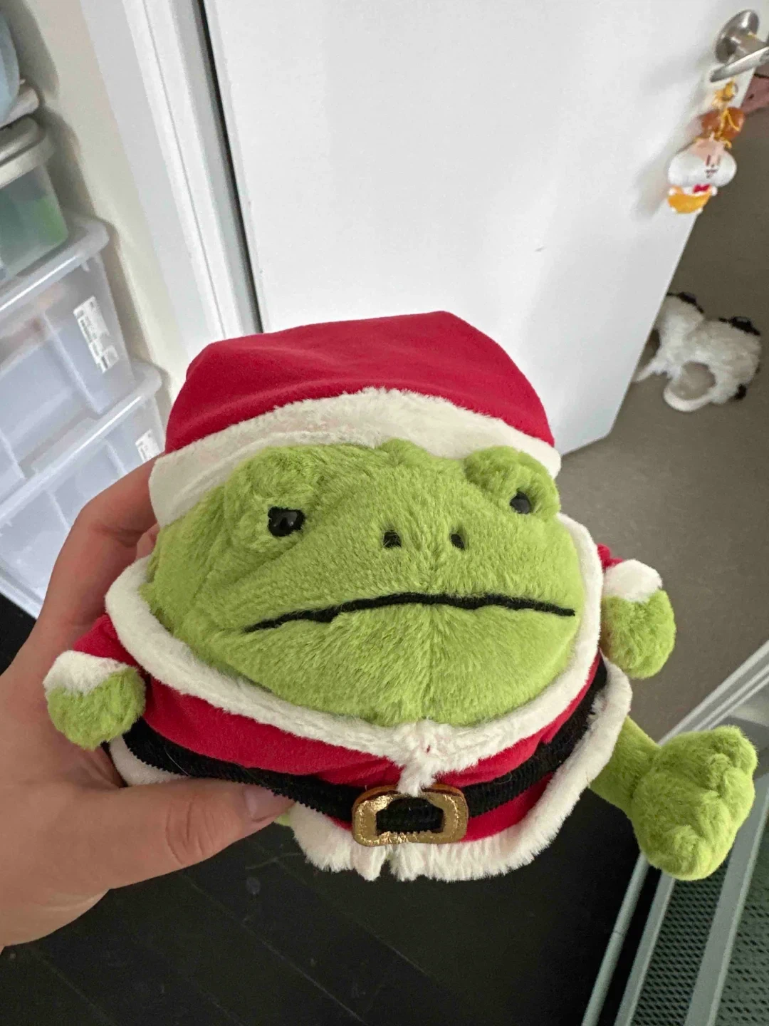 Jellycat Santa Frog Plush Toy