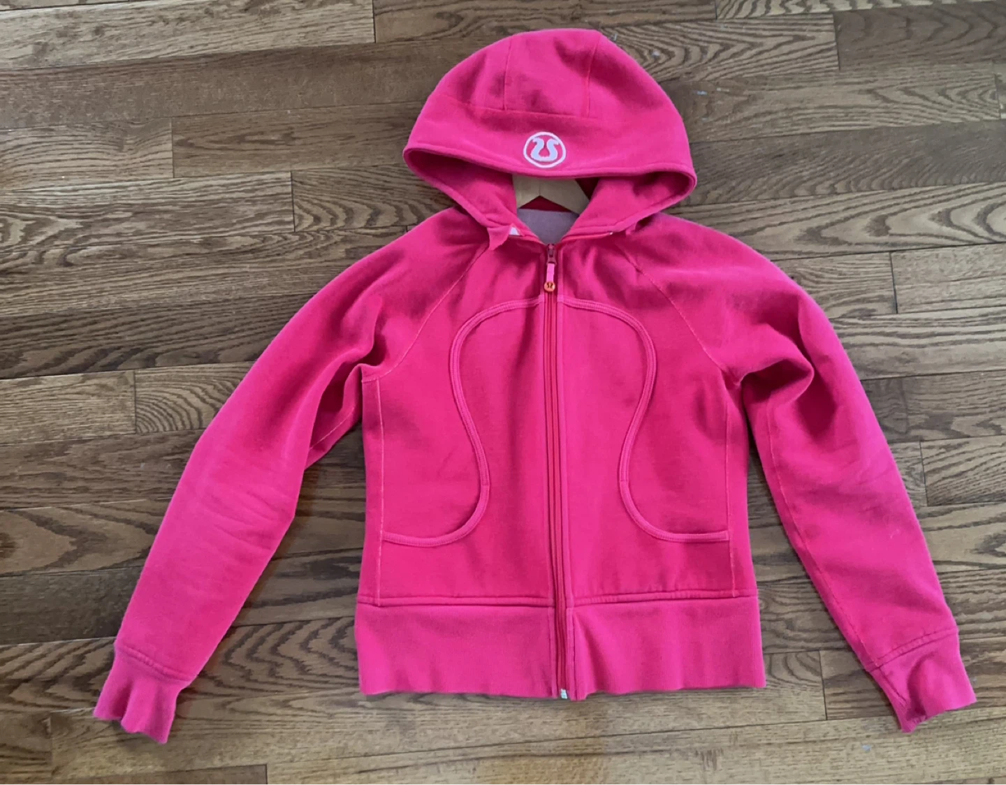 Lululemon Pink Zip-Up Hoodie size 8 - photo 2
