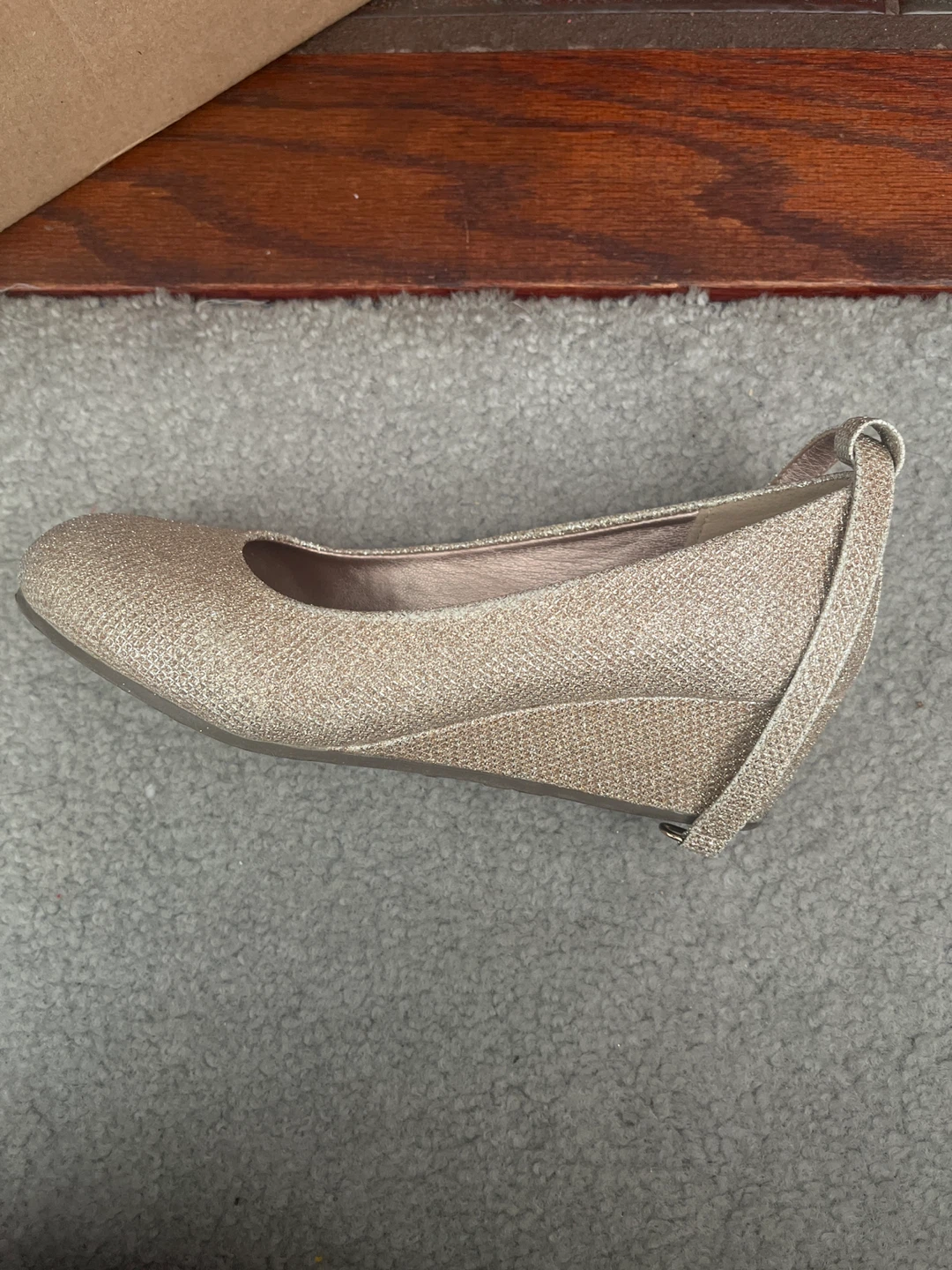 Olive & Edie Girls Glitter Wedge Shoes - photo 2