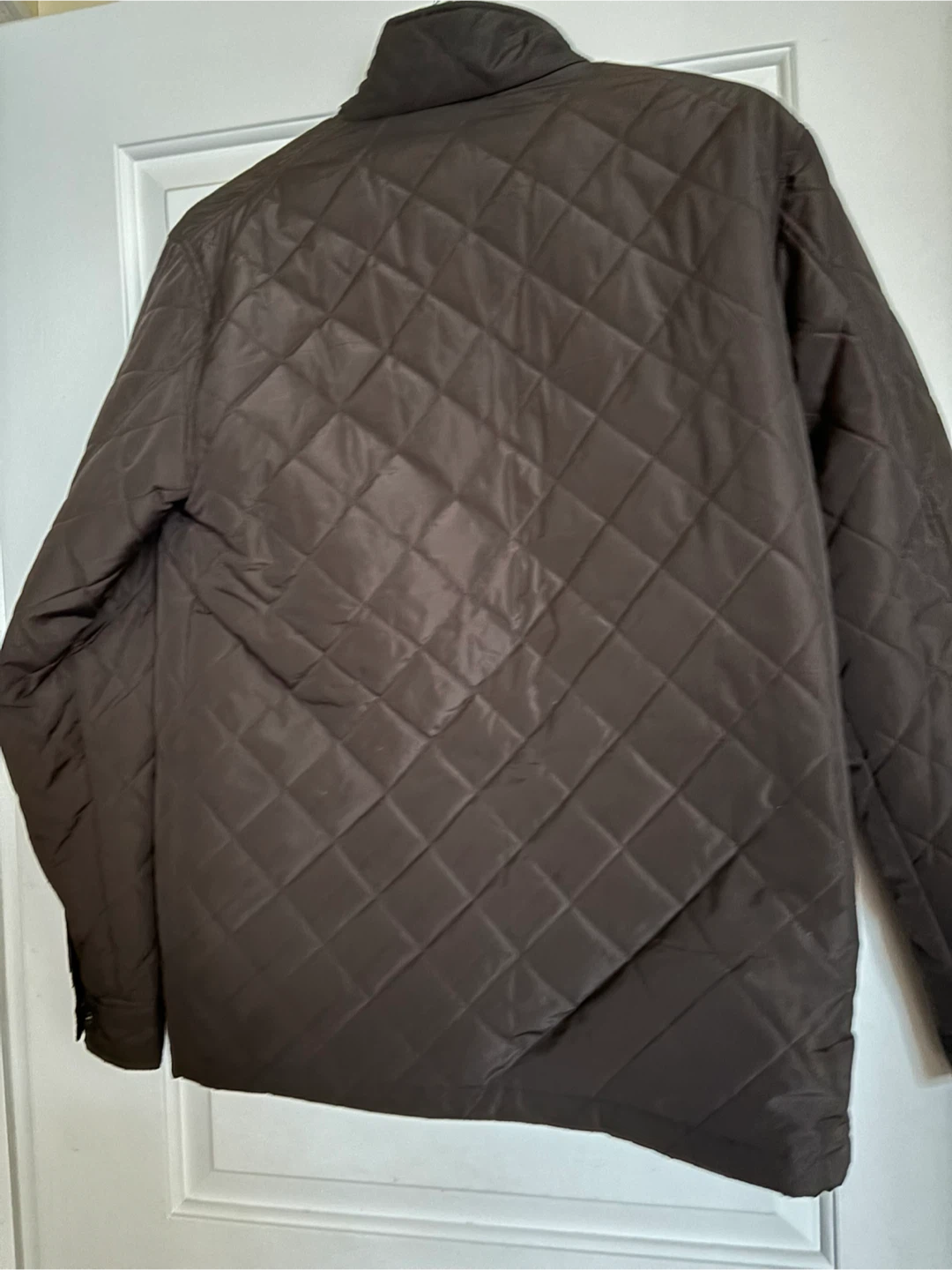 Cambridge Dry Goods Brown Quilted Coat size M - photo 5