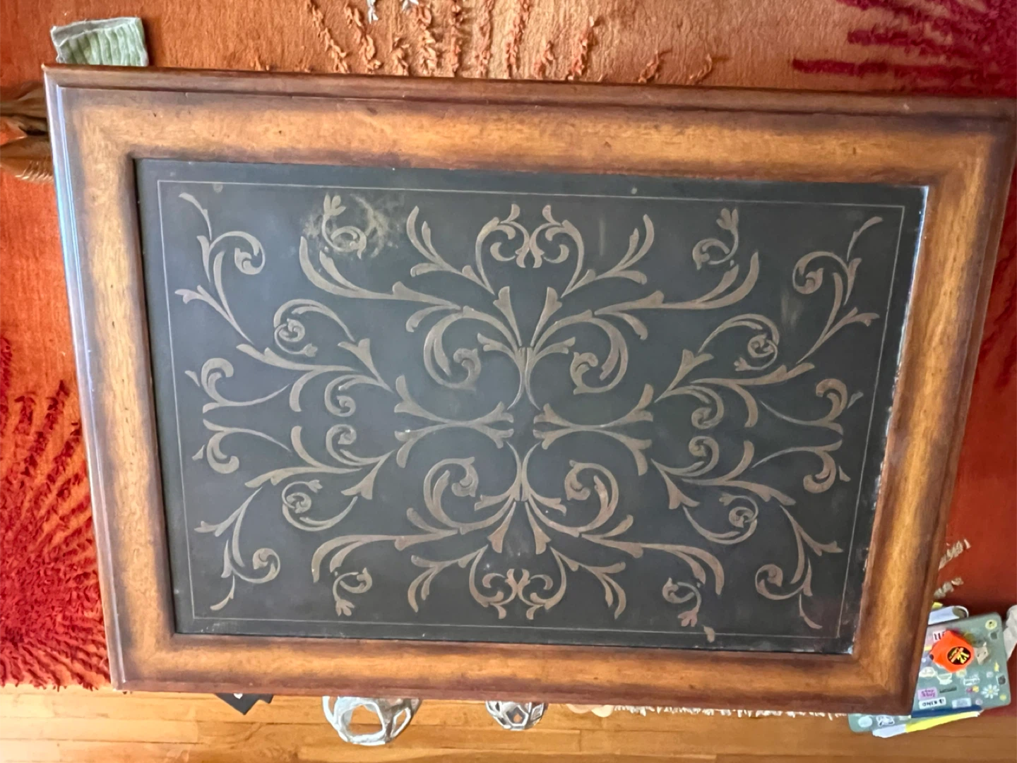 Ornate Wood Coffee Table - photo 3