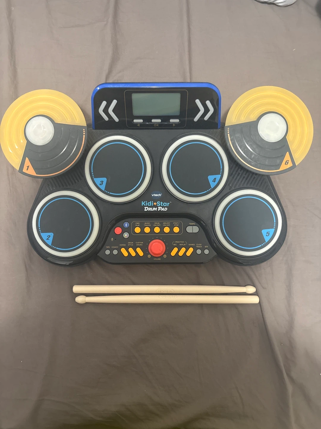 VTech Kidizoom Drum Pad with Drumsticks