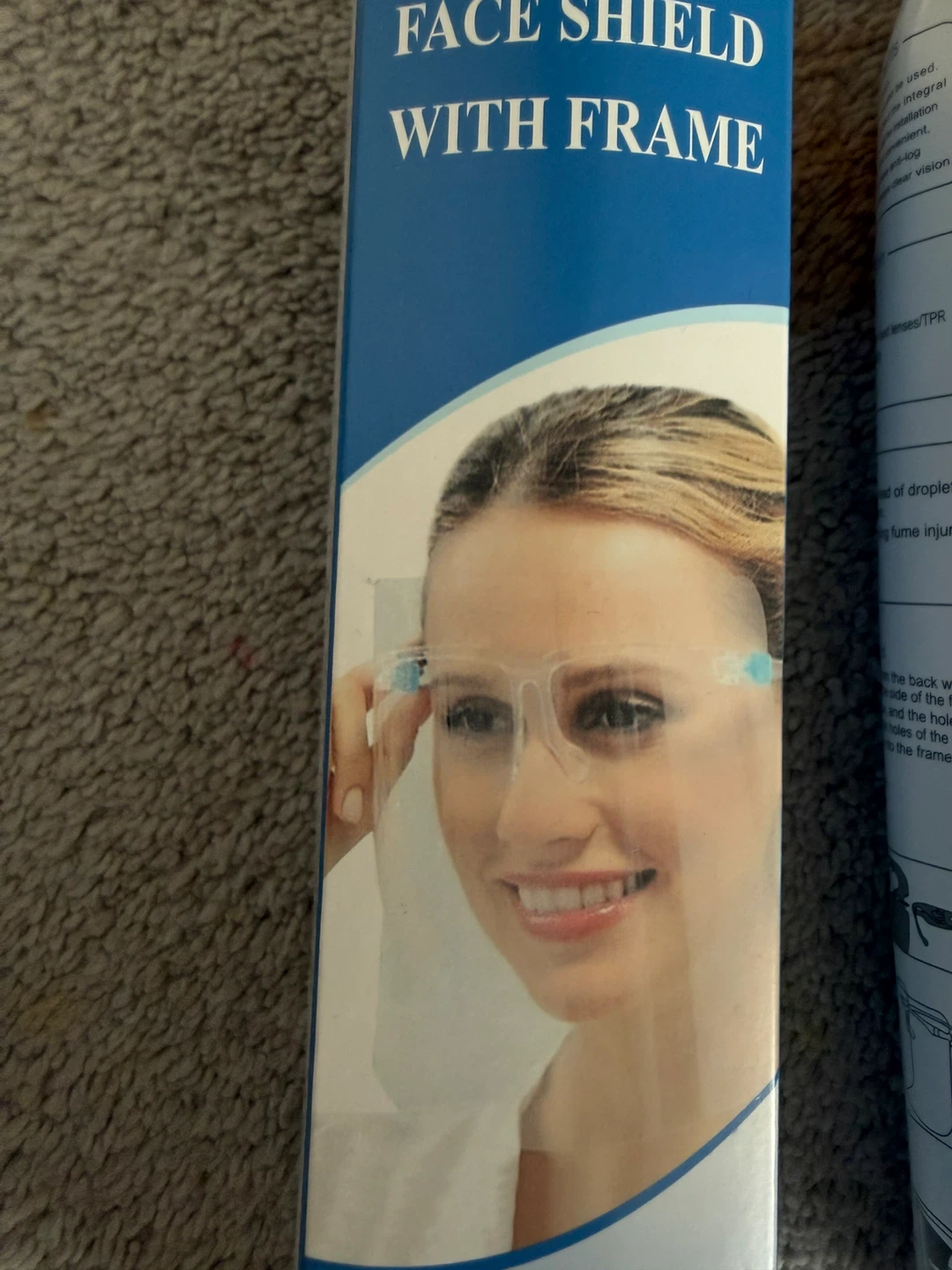 Face Shield with Frame